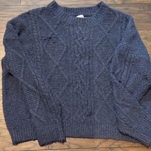 Princess Polly Navy Blue Sweater